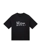 五分袖Tシャツ メンズ コットン グラフィティ柄 英字プリント ストリート 大きいサイズ 夏