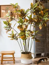 リアルなフェイクグリーン観葉植物【ラバーの木・インテリア装飾用・リビング・オフィスに最適】
