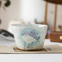 可愛いクジラデザインのマグカップ＆ボウルセット【手作り・食器セット・コーヒー・ラーメン用】