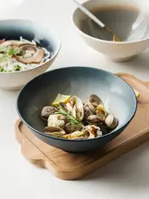ラーメンボウル 家庭用 麺用 陶器 創意特長 レストラン用品