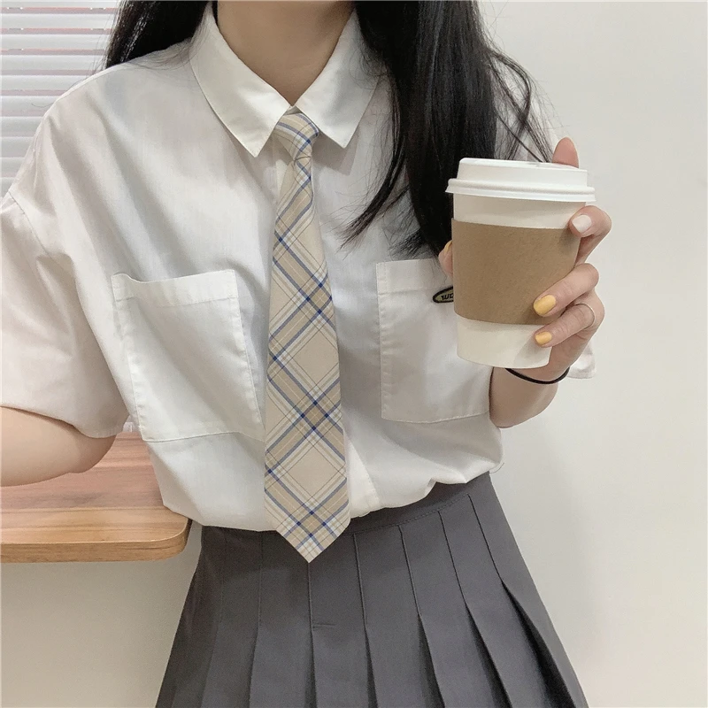 ミルクティーカラーのチェック柄JK制服：通販で選ぶべきデザインとサイズガイド