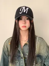 シンプルな個性的デザインのキャップ【レトロ・日系スタイル・女性用】