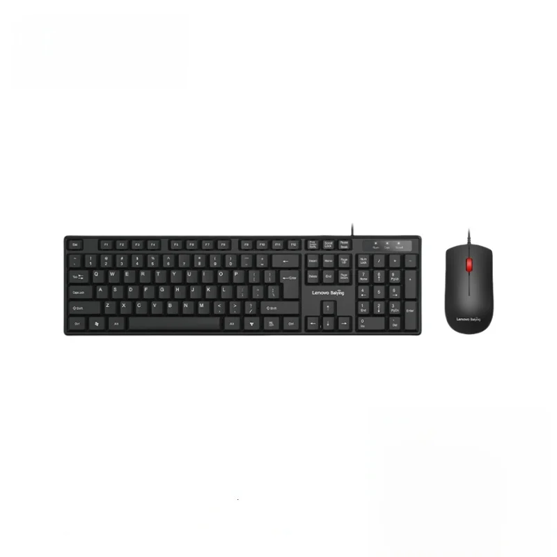Lenovo 有線キーボード＆マウスセット：在宅ワーク環境を低コストで整備する最適なオフィスツール