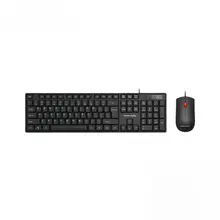 Lenovo 有線キーボード＆マウスセット【ビジネス用・オフィス・静音タイプ】