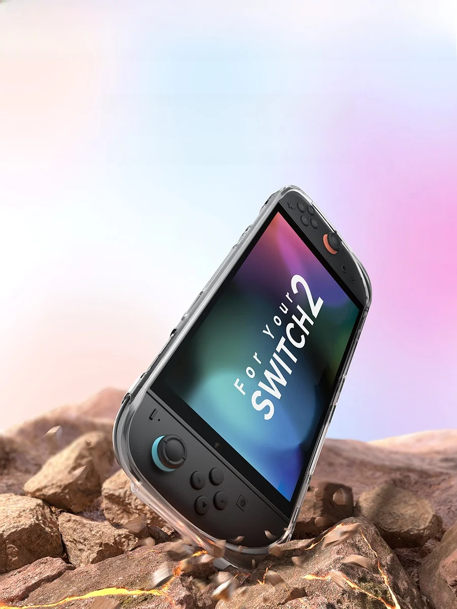 任天堂Switch2用TPU製プロテクター：防滑・防汗・耐衝撃設計と熱放散機能の実用性