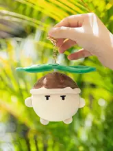 可愛い飛び跳ねるぬいぐるみキーホルダー【バックパック用・素材の柔らかさ】