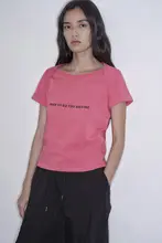 夏季デザイン首元付き半袖Tシャツ【デザイン感・カプセルコレクション】