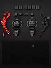 第7区 モール拡張ストラップ付き アウトドア登山用バックパック【アイスアックスクリップ・ボディバッグ機能・固定カラビナ】