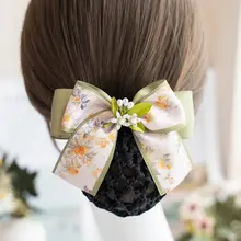 高級ネットヘアアクセサリー【新中式・頭花・ナース用・ヘアクリップ】