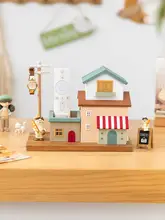 ミニチュアハウス キーフック 貯金箱 ペン立て 玄関収納 インテリア 置物 おしゃれ 実用的 子供部屋 キッズ ボーイズ メンズ ギフト プレゼント