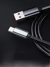 科必興 66W急速充電対応 Type-Cデータケーブル【不锈鋼・亜鉛合金・6A対応・ペット防止設計】