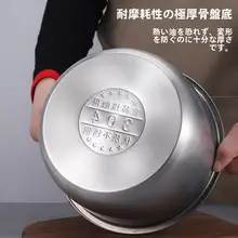厚手ステンレススチール丸型小鍋【蓋付き・304食品グレード・IH・ガス対応】