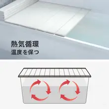 折りたたみ式お風呂用カバー【防塵・保温・厚手】