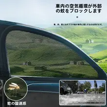 トヨタ アジアライオン 専用車 蚊よけ まどあみど