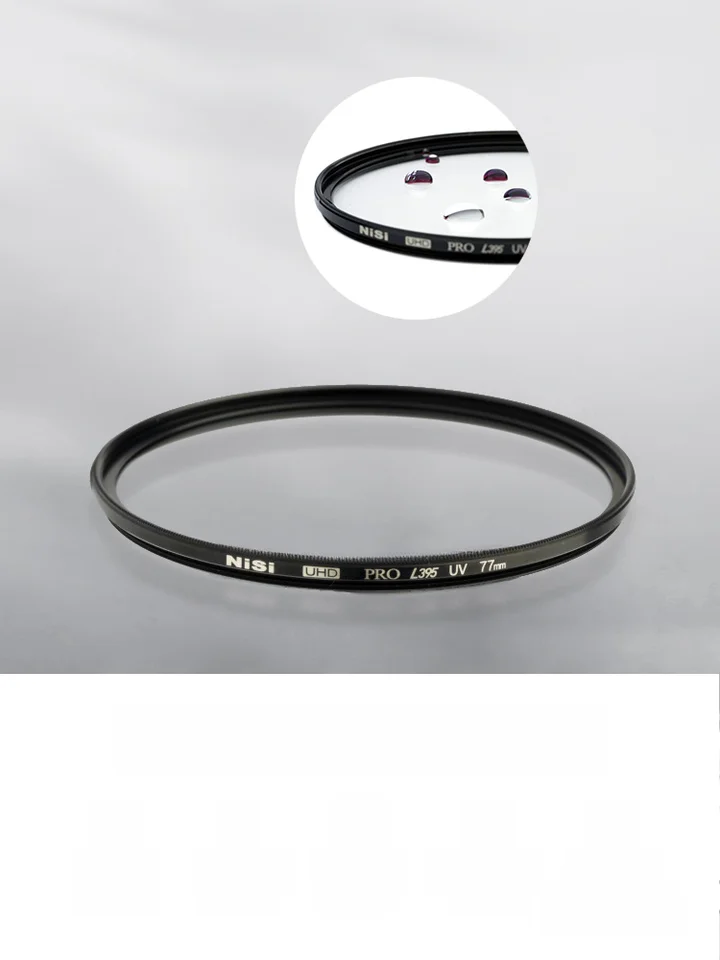 NiSi UHD L395 UVフィルター【67mm・77mm・多サイズ対応・マイクロ一眼レフ用】
