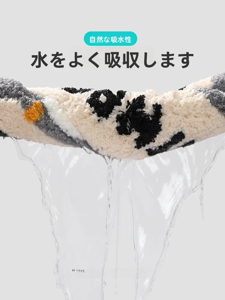 トイレマット 拭けるタイプの吸水マット：防滑設計と速乾性能を実証