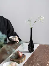透明ガラス花瓶【シンプルデザイン・水栽培対応・創意的なインテリア】