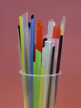 ストロー 個の使い捨て個別包装牛乳 ティーカップ