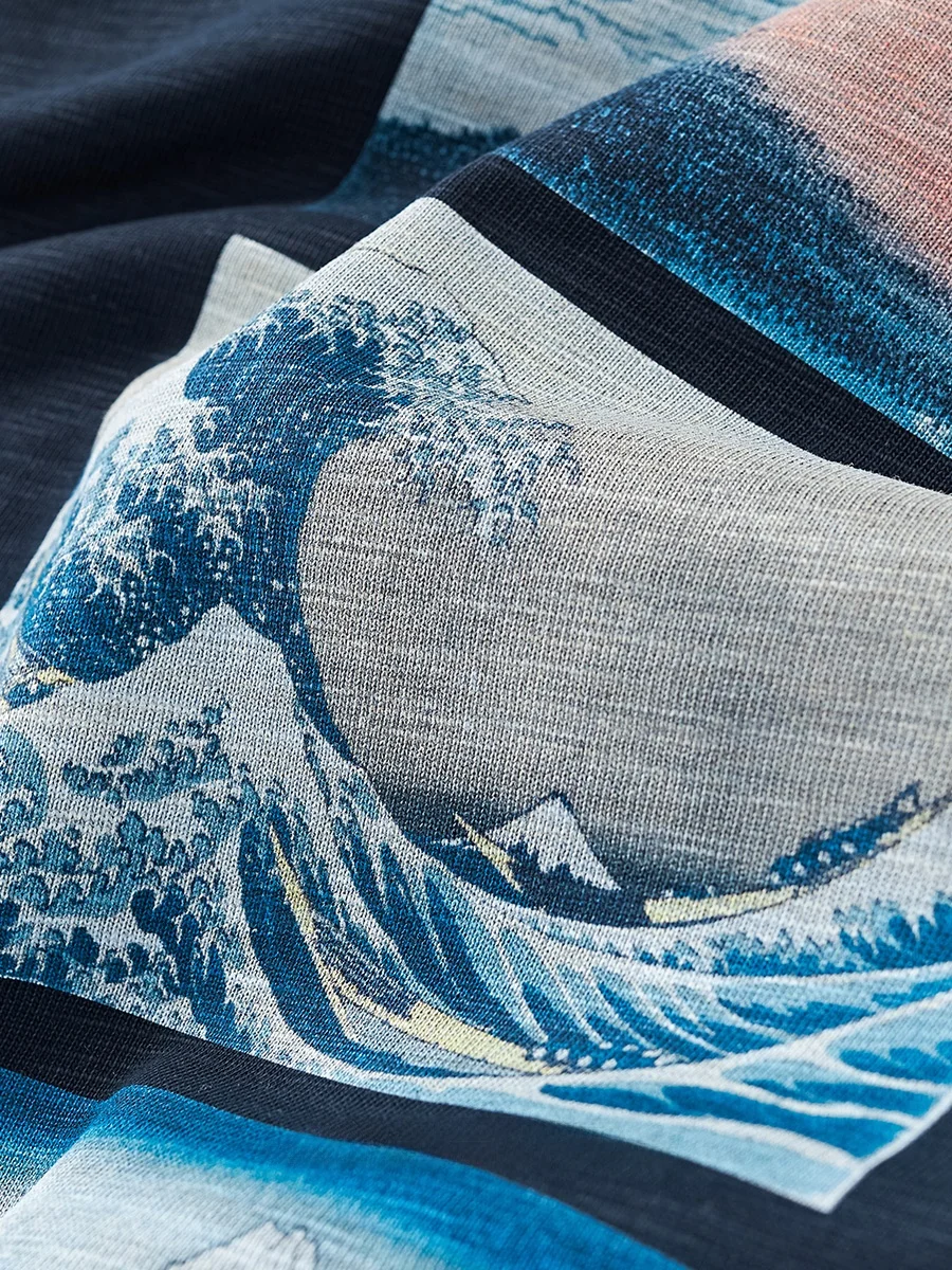 浮世絵の海浪が心を癒すTシャツを選ぶなら、どうすべきか？