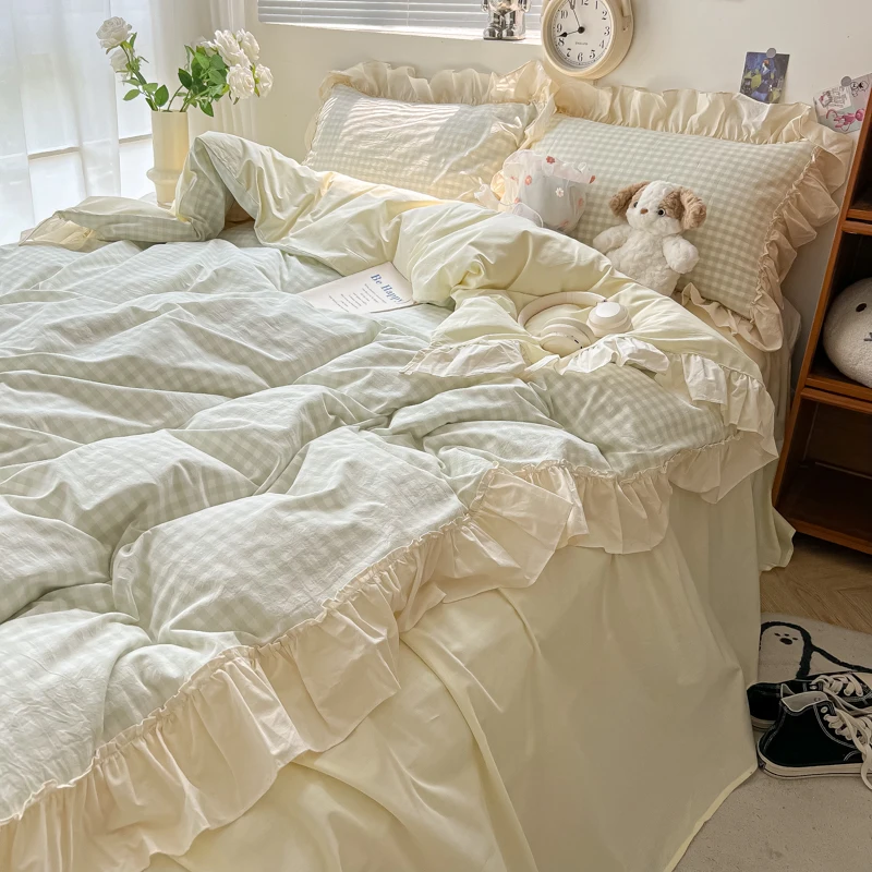 ゲーム部屋のベッドに合うシーツは？インスタ風のチェック柄が人気の理由とは？