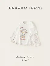 女の子用 長袖Tシャツ【夏用・薄手・おしゃれ】（セットアップ対応）