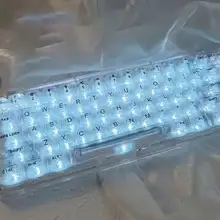 メカニカルキーボード用クリスタルクリアキャップ【CBSAプロファイル】