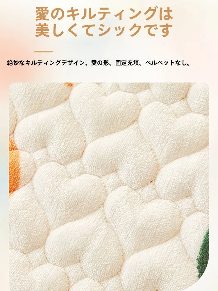 牛乳フェルト製ベッドマットカバー：ホットカーペットこたつとしての暖かさと快適性の実証