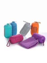 冷感スポーツタオル【速乾・吸汗・携帯便利・フィットネス用】