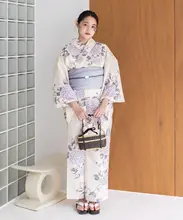 和風浴衣【伝統スタイル・高級綿素材・女性用】（セットアップ対応）