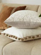 モダンデザインのカフェブラウンクッション【四角形・ソファ用・抱き枕】