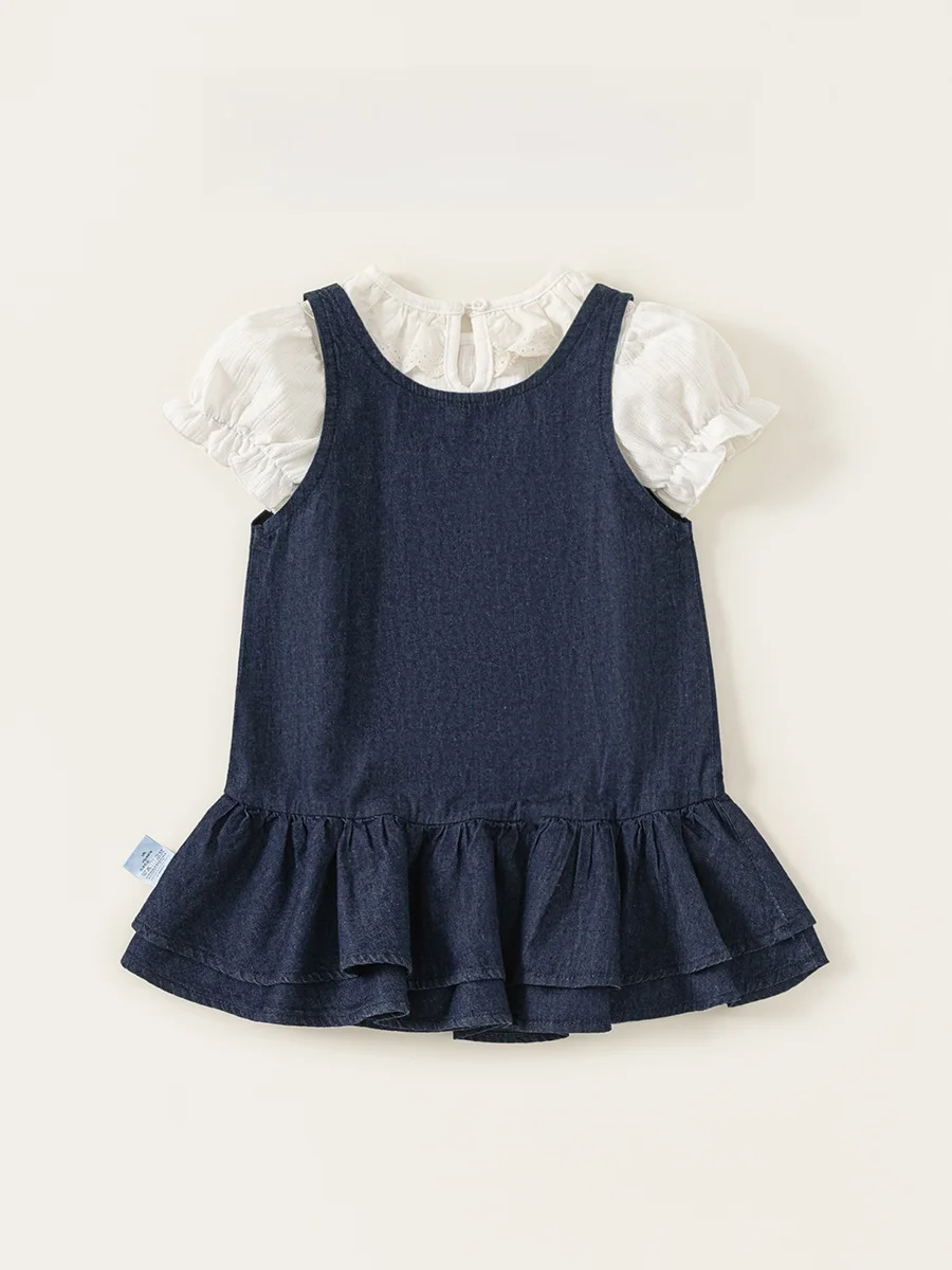 2歳 女の子 服 おしゃれ どう選ぶ？夏季復古スタイルのデニムスカートとリボンワンピースが解決する悩み