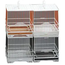 鳥かご 新作 使用シーン プラスチックスチール素材 引き出し式デザイン 入浴用ケージ