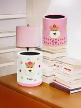 かわいいデザインの大容量二重収納ボックス【ドットと花柄・家庭用・ゴミ箱】