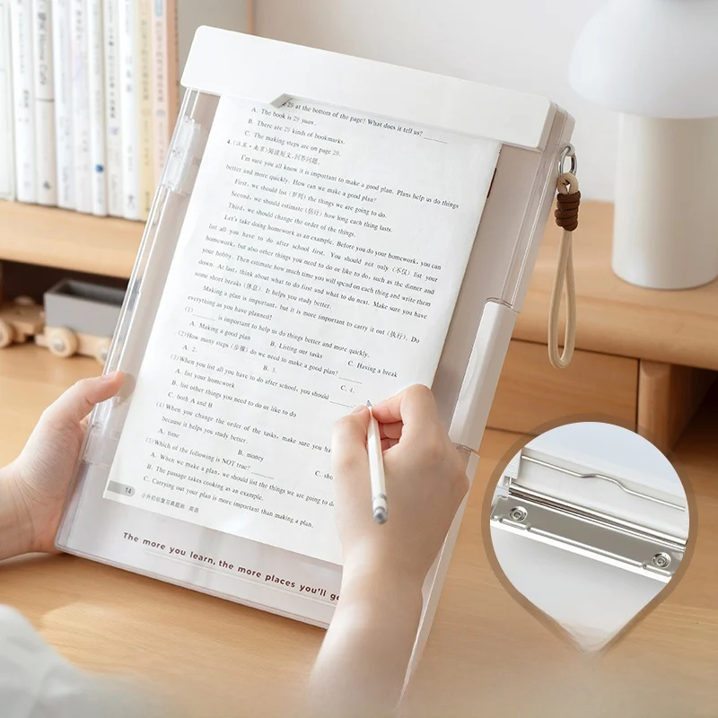 二層ファイルフォルダーA4サイズ：学校書類の整理に最適な大容量収納フォルダー
