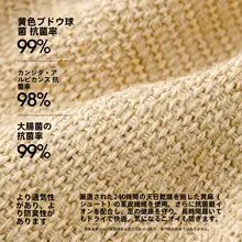 抗菌防臭のリネンルームシューズ【男女兼用・牛筋底・夏用・滑り止め】