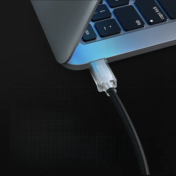Sstand USB4全機能データケーブル【PD240W急速充電・Type-C両頭・40Gbps動画転送対応】