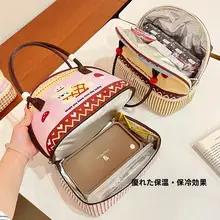 ランチバッグ 保冷保温 アルミ内装 厚手 おしゃれ 通勤 オフィス 弁当持ち運び