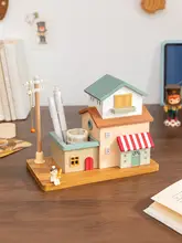 ミニチュアハウス キーフック 貯金箱 ペン立て 玄関収納 インテリア 置物 おしゃれ 実用的 子供部屋 キッズ ボーイズ メンズ ギフト プレゼント