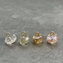 国風デザインの透明ビーズ水晶金属フットホルダー【漢服・旗袍用装飾アクセサリー】