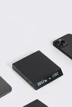 Thamo ブラックミラーNANO エスプレッソコーヒー電子スケール【ハンドドリップ用・計量機能付き・家庭用】