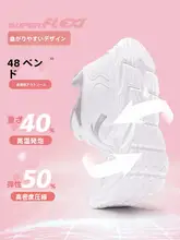 スニーカー レディース ホワイト メッシュ レザー クッションソール カジュアル ランニング ウォーキング 夏