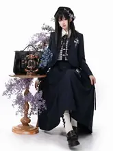 デザイナーの贈り物！燕子星球風のチャイニーズス タイルアウターとベスト、シャツ、スカートの衣装（セットアップ対応）