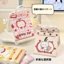 可愛い折りたたみ式化粧鏡【携帯用・多機能LEDライト付き・卓上用】