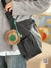 個性的な笑顔デザインのミニフィッシャーハット【かわいいヘッドフォンケース・小物入れ・キーホルダー】

