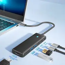 Orico ドッキングステーション Type-C USBハブ Thunderbolt 4 HDMI 複数ポート ノートPC iPad タブレット スマホ 対応 「ORICO」