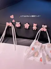ミニ可愛い車載フック【多機能・キャラクター・フロントシート用】