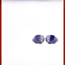 HIFI有線イヤフォン【ブルーパープルグラデーション・全面改良版】