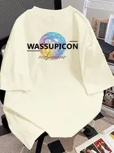 涼感コットン半袖Tシャツ【メンズ・ルーズフィット・シンプルデザイン】