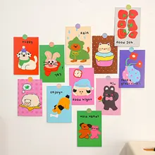 カラフルな動物イラストのウォールステッカー【子供部屋用・創造的なデコレーション・フォトプロップ】