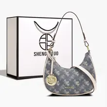 ショルダーバッグ レディース 腋下バッグ クロスコ バゲットバッグ 三日月型 着回し おしゃれ